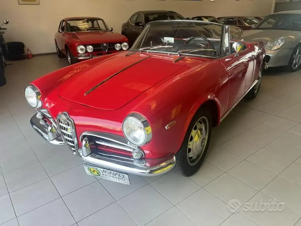 Usata Alfa Romeo Giulietta 80 CV (58 kW) 1960 Cabrio