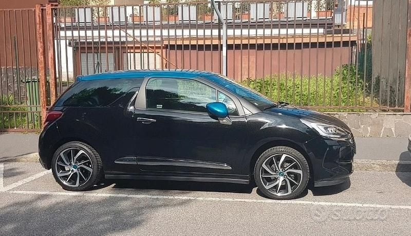 Usata DS Automobiles DS3 Sport Chic 82 CV (60 kW) 2017 Nero Berlina