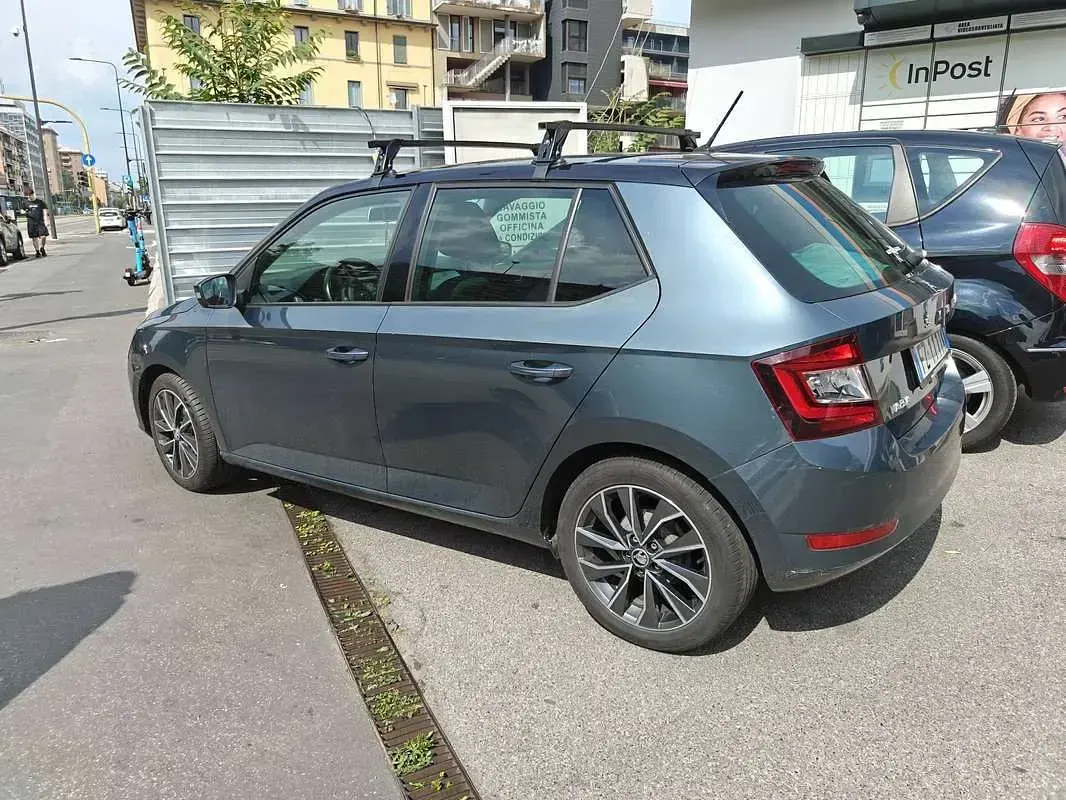 Usata Skoda Fabia Design Edition 60 CV (44 kW) 2019 Grigio Utilitaria