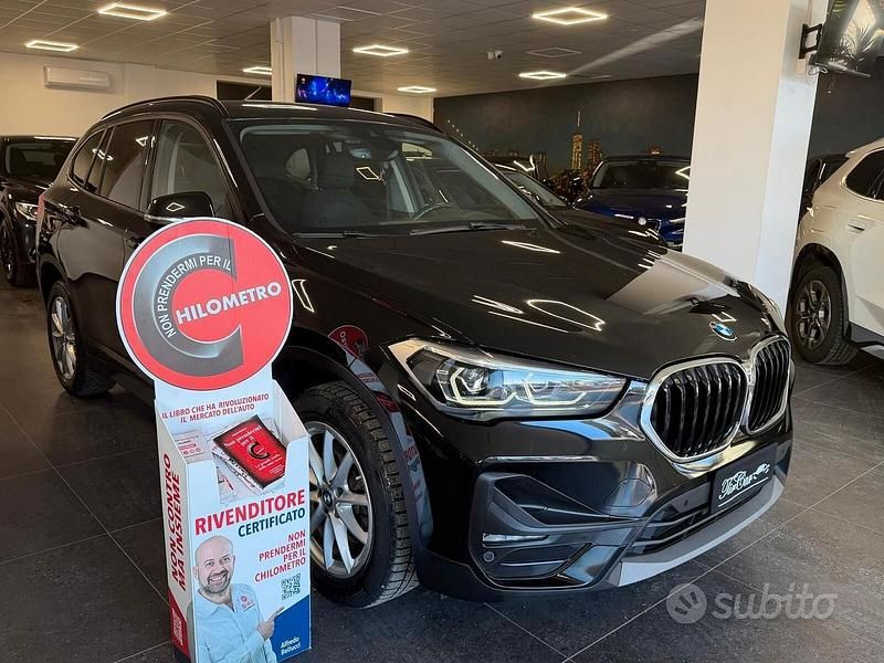 Usata BMW X1 Sport Line 150 CV (110 kW) 2021 Nero SUV