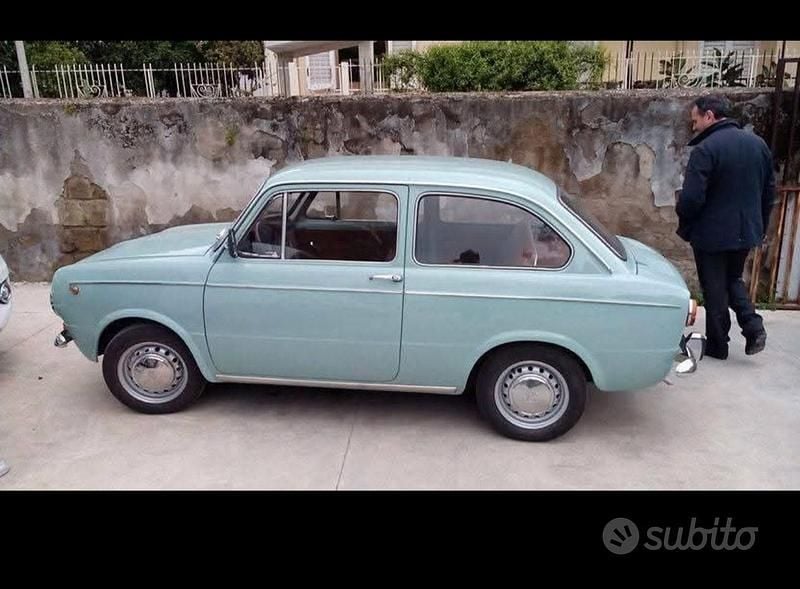 Usata Fiat 850 1960 Verde Utilitaria