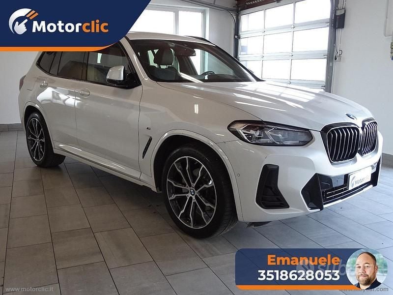 Usata BMW X3 M Sport 190 CV (139 kW) 2021 Bianco SUV