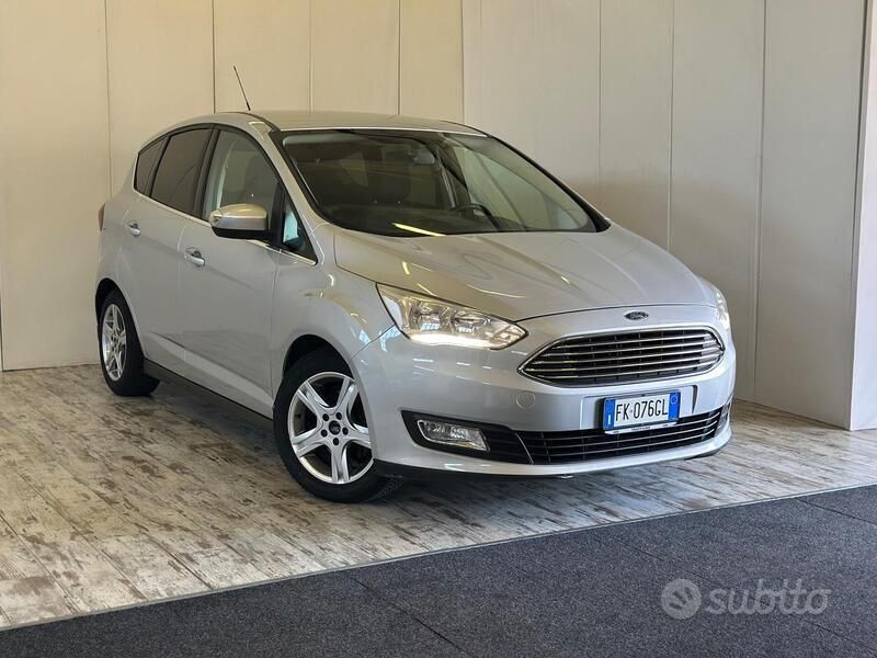 Grigio Usata 2017 Ford C-MAX Titanium X Monovolume | 8800 € (Ottimo prezzo) - Immagine 1/4