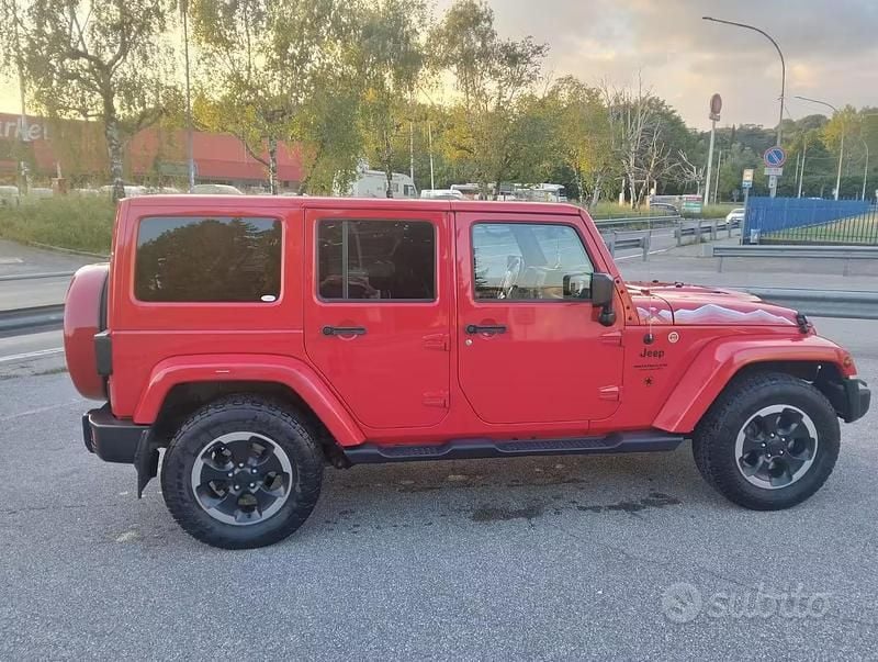 Occasion Jeep Wrangler Rubicon 200 PK (147 kW) 2015 Rood SUV