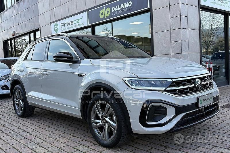 Usata VW T-Roc R-line 150 CV (110 kW) 2023 Grigio SUV