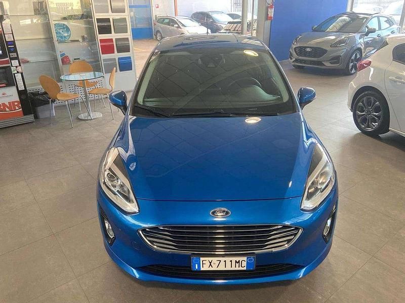 Usata Ford Fiesta Titanium 75 CV (55 kW) 2019 Blu Berlina