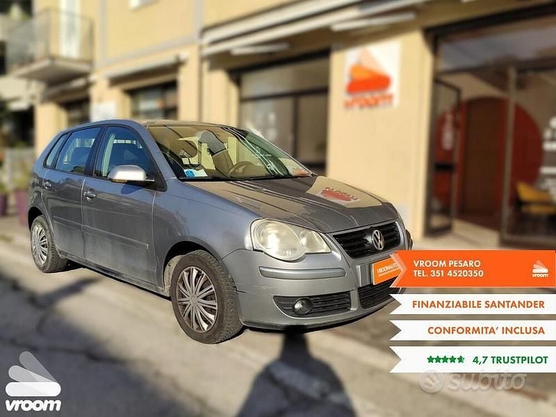 Usata VW Polo 80 CV (58 kW) 2007 Grigio Utilitaria