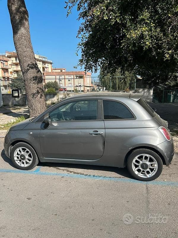 Usata Fiat 500 2009 Grigio Cabrio