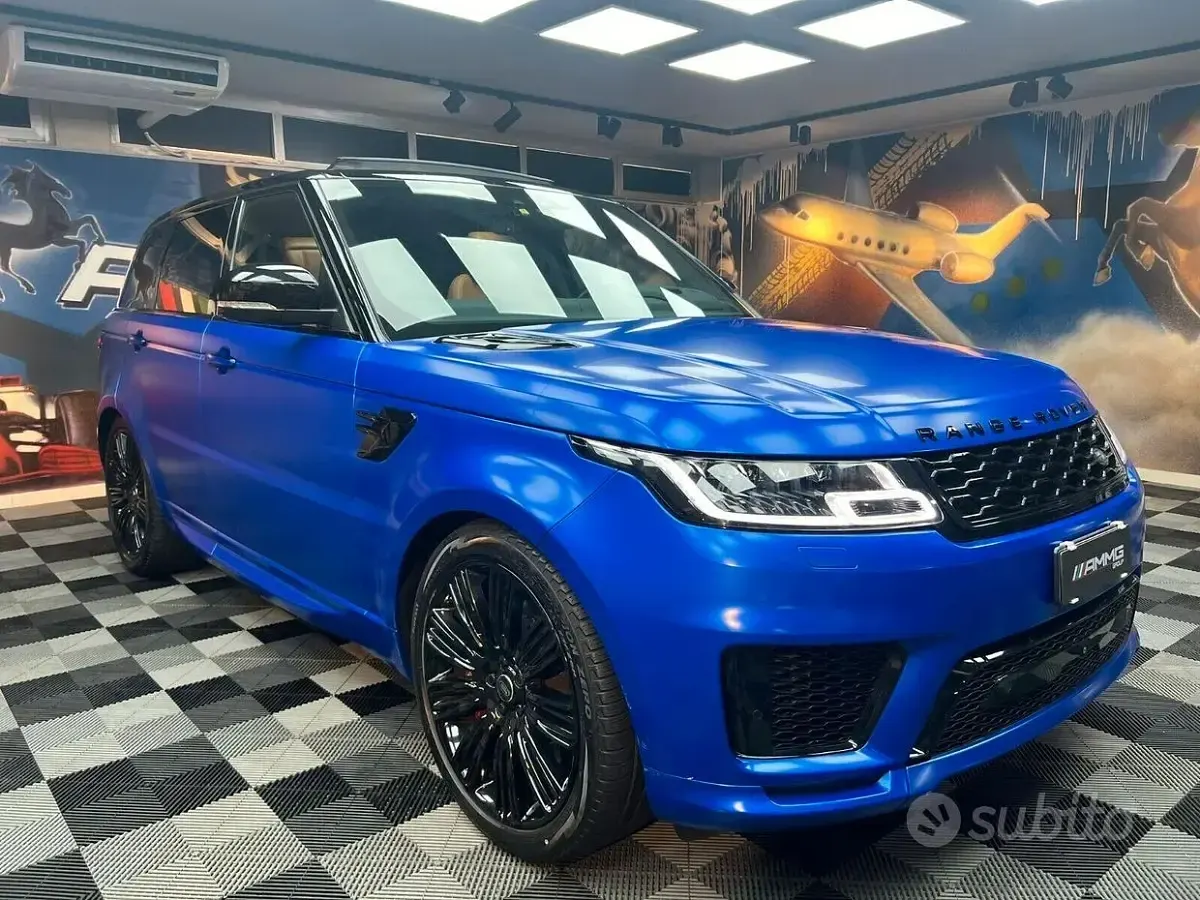 Usata Land Rover Range Rover Sport Autobiography Dynamic 306 CV (225 kW) 2018 Bluazzurro SUV