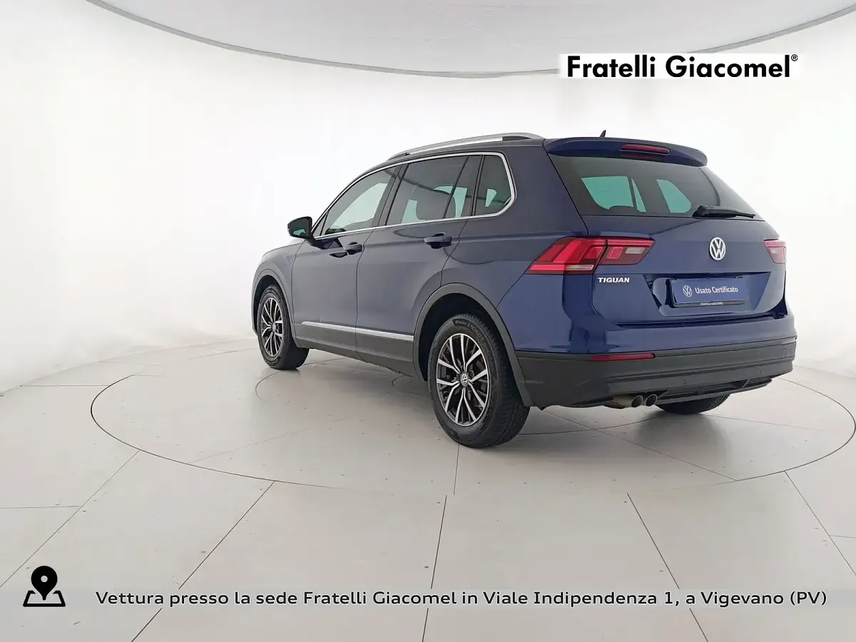 Usata VW Tiguan Business 116 CV (85 kW) 2018 H7 atlantic blue metallizzato SUV