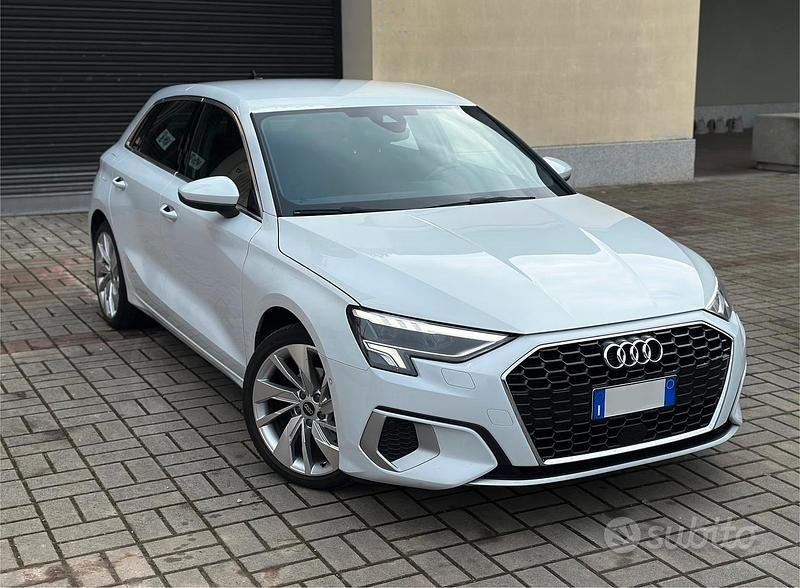 Bianco Usata 2022 Audi A3 Advanced Tre volumi | 28.900 € - Immagine 1/4