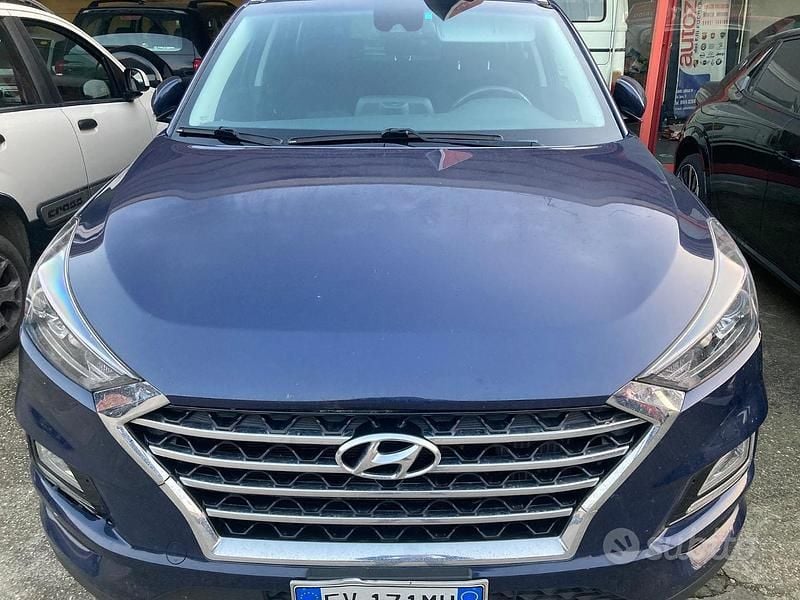 Usata Hyundai Tucson 116 CV (85 kW) 2019 Blu SUV