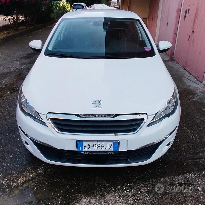 Usata Peugeot 308 SW 131 CV (96 kW) 2014 Bianco Station wagon