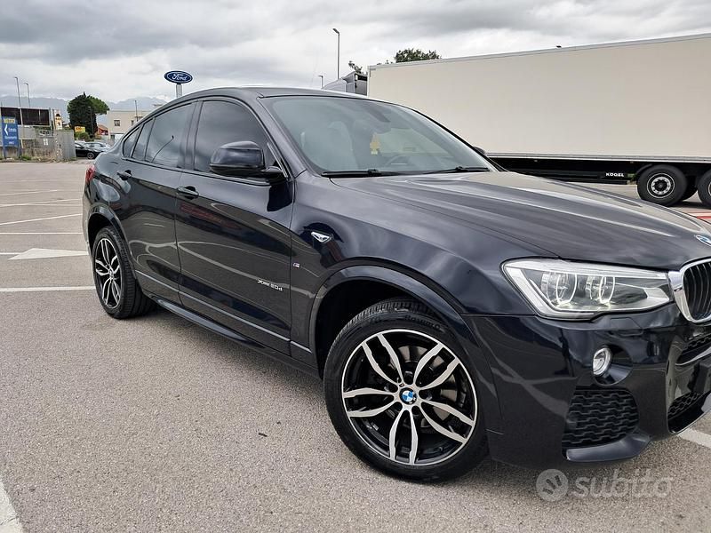 Usata BMW X4 190 CV (139 kW) 2016 Blu SUV