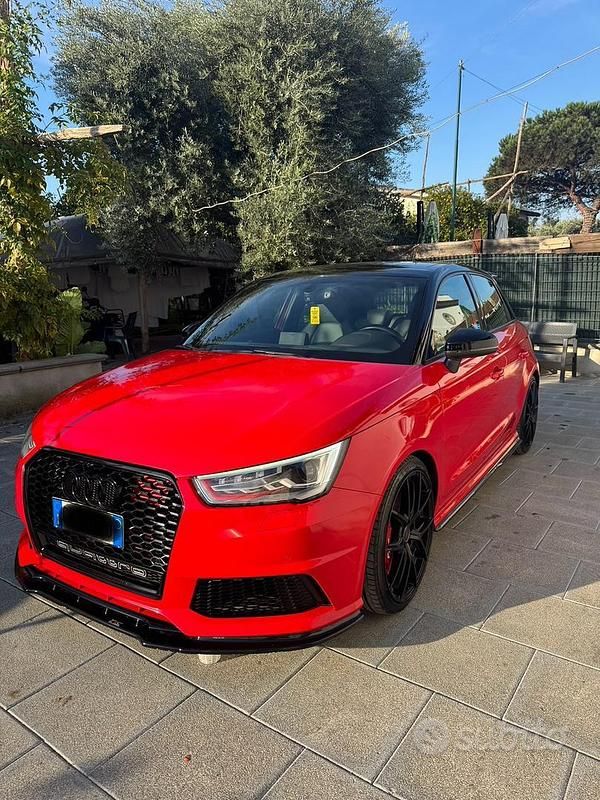 Rosso Usata 2014 Audi S1 Exclusive Due volumi | 33.000 € (Buon prezzo) - Immagine 1/4