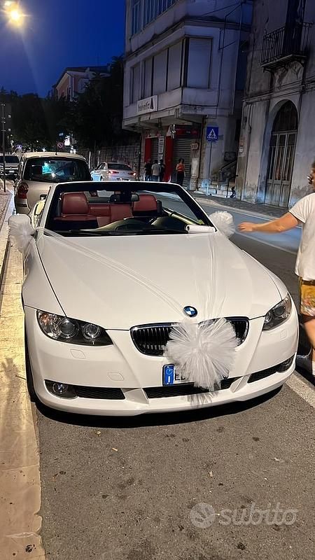 Usata BMW 320 Cabriolet 184 CV (135 kW) 2011 Bianco Cabrio
