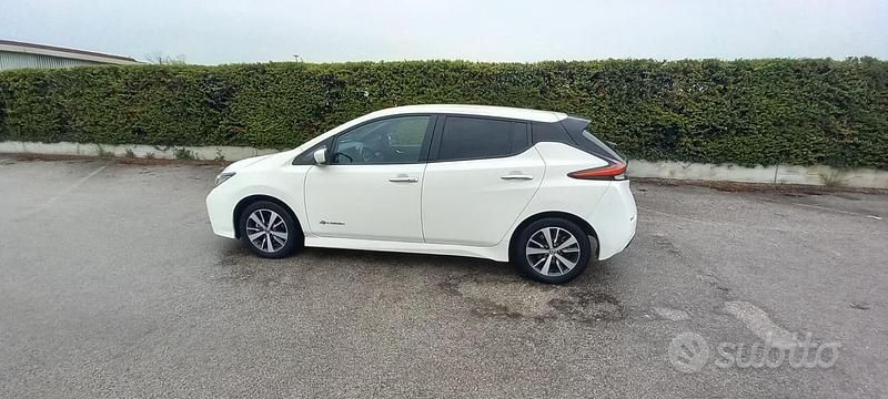 Usata Nissan Leaf 2018 Bianco Utilitaria