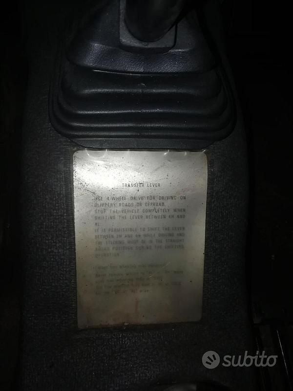 Usata Suzuki Samurai 64 CV (47 kW) 1988 Blu SUV