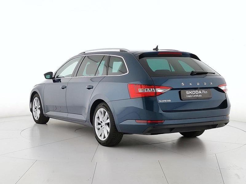 Usata Skoda Superb Style 150 CV (110 kW) 2021 Blu Station wagon