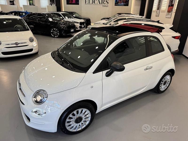 Usado Fiat 500C Lounge 69 CV (50 kW) 2023 Blanco Descapotable