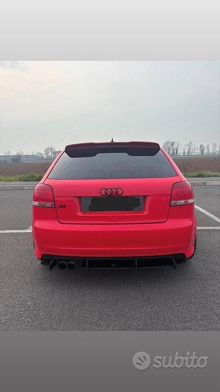 Usata Audi S3 350 CV (257 kW) 2007 Rosso Utilitaria