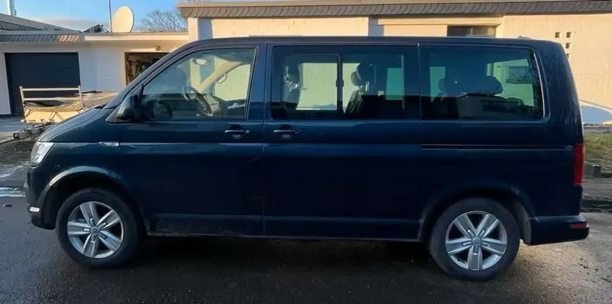 Usado VW T6 150 CV (110 kW) 2016 Azul Van