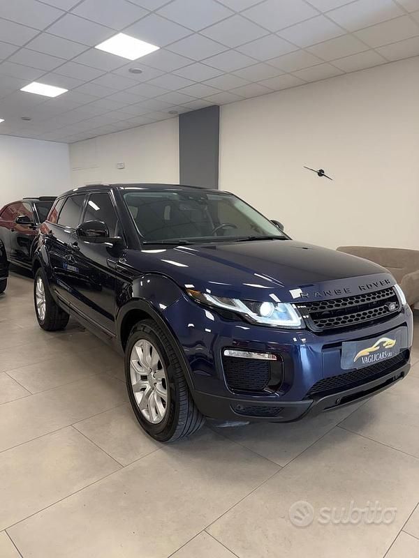Usata Land Rover Range Rover evoque HSE 150 CV (110 kW) 2019 Blu SUV