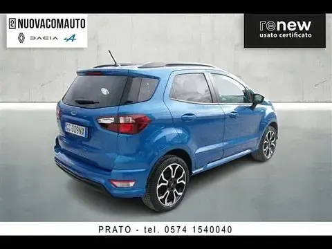Usata Ford Ecosport Titanium S 125 CV (91 kW) 2021 Blu SUV