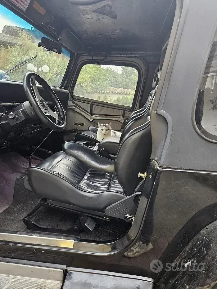 Usata Jeep Wrangler 80 CV (58 kW) 1989 Nero SUV