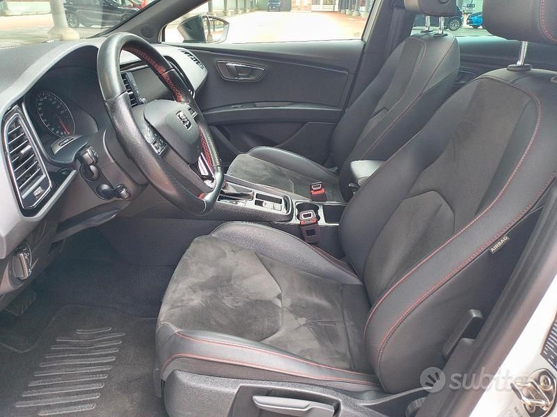 Usata Seat Leon ST FR 131 CV (96 kW) 2020 Bianco Station wagon