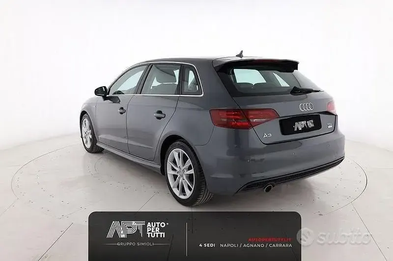 Usata Audi A3 Admired 110 CV (80 kW) 2015 Grigio Berlina