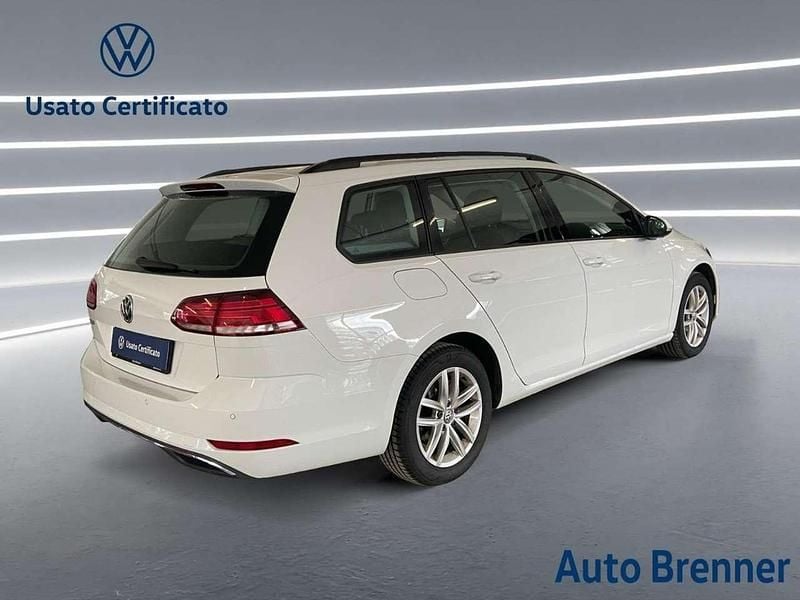 Usata VW Golf VII Business 116 CV (85 kW) 2020 Bianco Station wagon