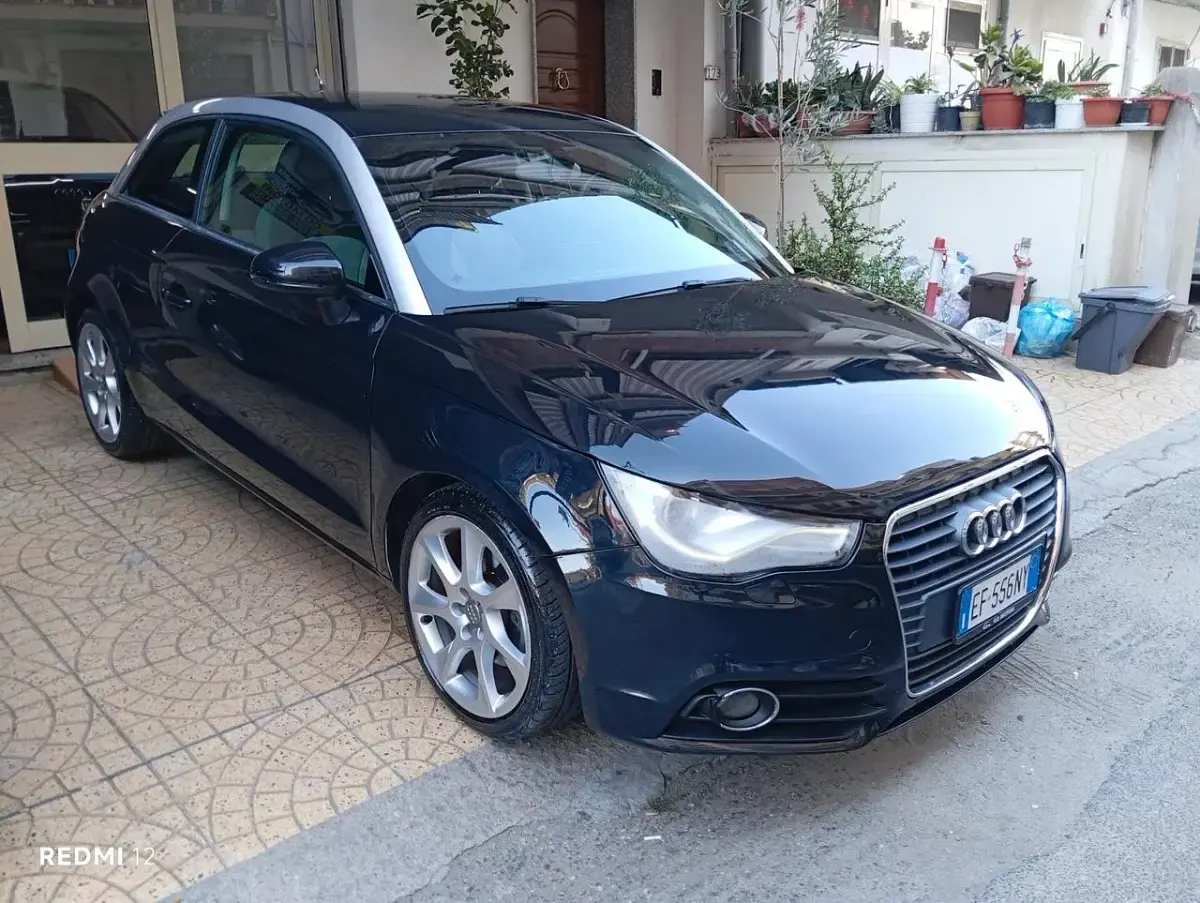 Usata Audi A1 Ambition 105 CV (77 kW) 2010 Nero Utilitaria