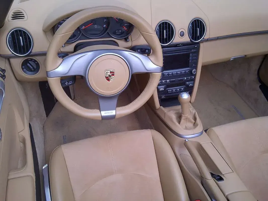 Usata Porsche Boxster 256 CV (188 kW) 2009 Grigio Cabrio