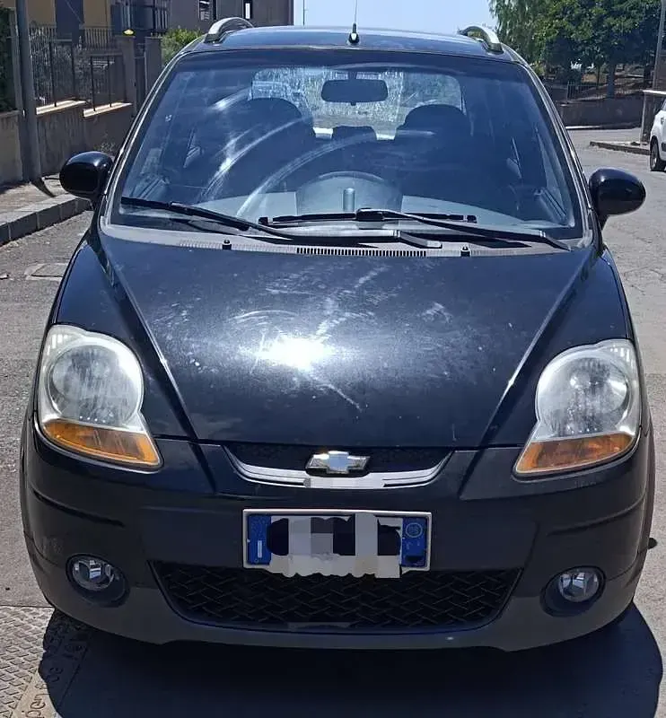 Usata Chevrolet Matiz SX 67 CV (49 kW) 2008 Nero Utilitaria