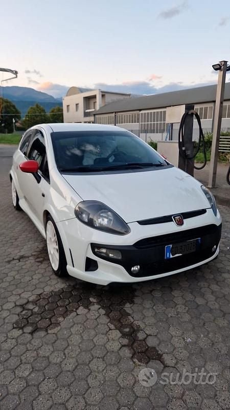 Usata Abarth Punto Evo 2010 Bianco Utilitaria