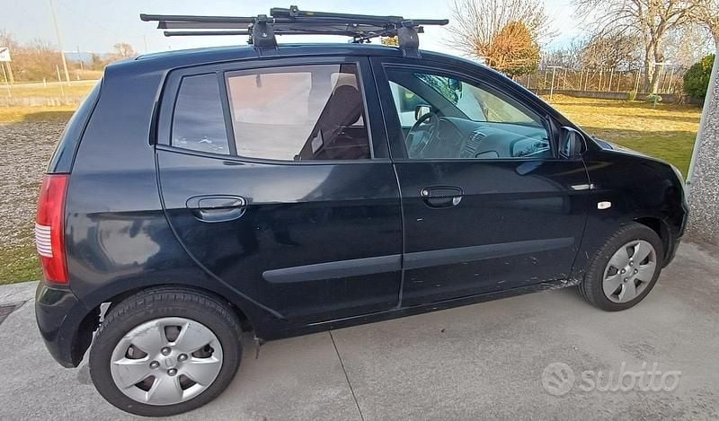 Usata Kia Picanto 2008 Nero Utilitaria