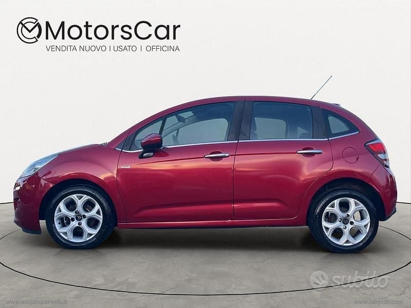Usata Citroën C3 Exclusive 81 CV (59 kW) 2014 Rosso Berlina