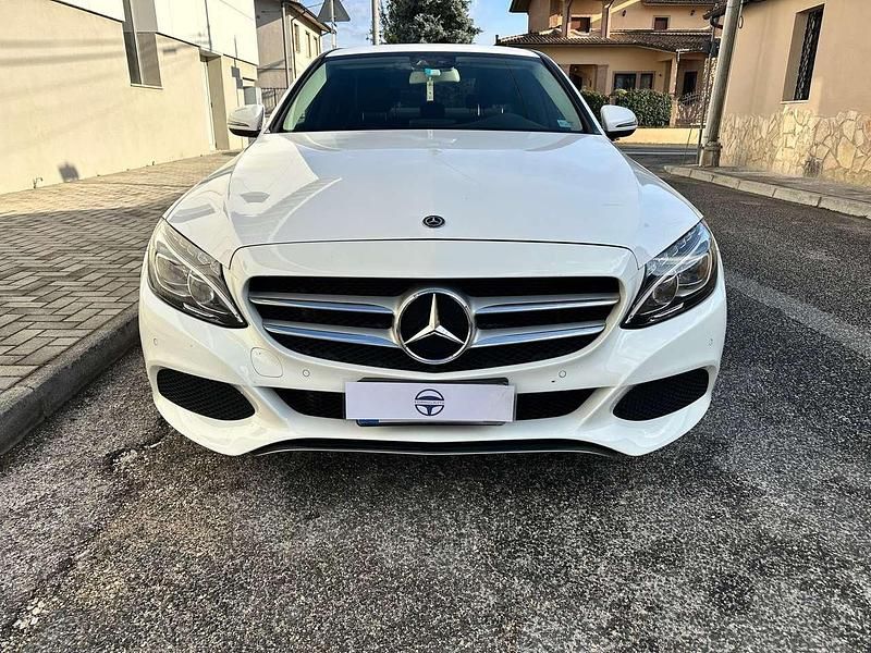 Usata Mercedes C220 Premium 170 CV (125 kW) 2018 Bianco Berlina