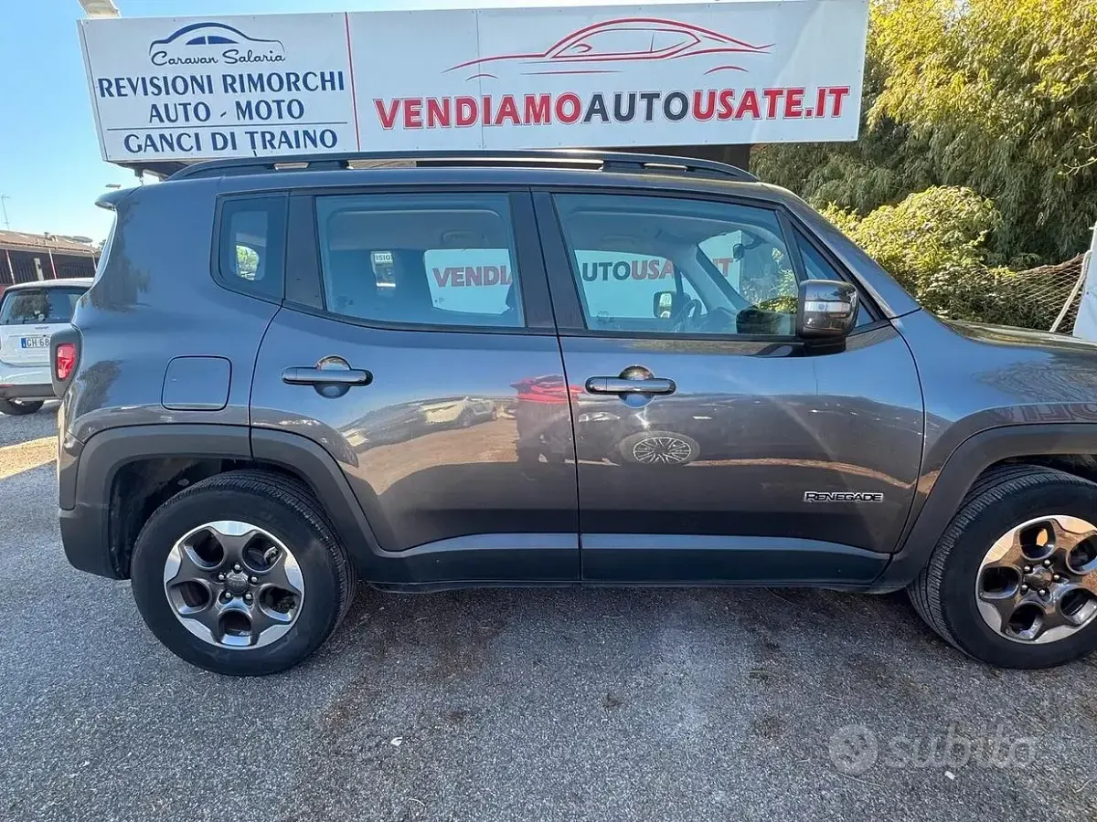 Usata Jeep Renegade Longitude 110 CV (80 kW) 2018 Grigio SUV