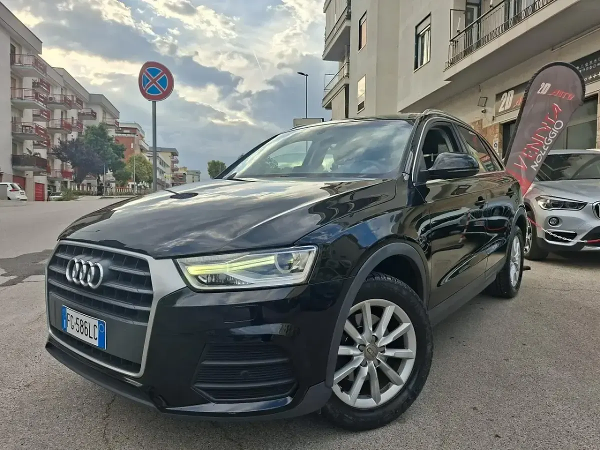 Usata Audi Q3 Design 150 CV (110 kW) 2017 Nero SUV