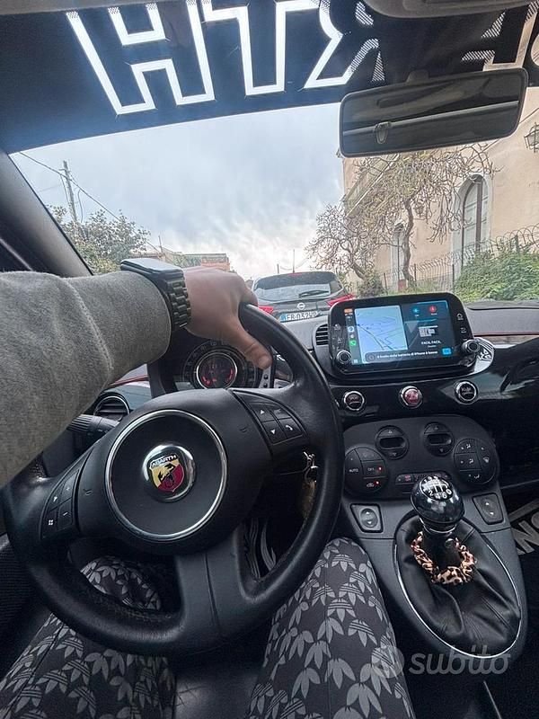 Usata Fiat 500 Abarth 2016 Nero Berlina