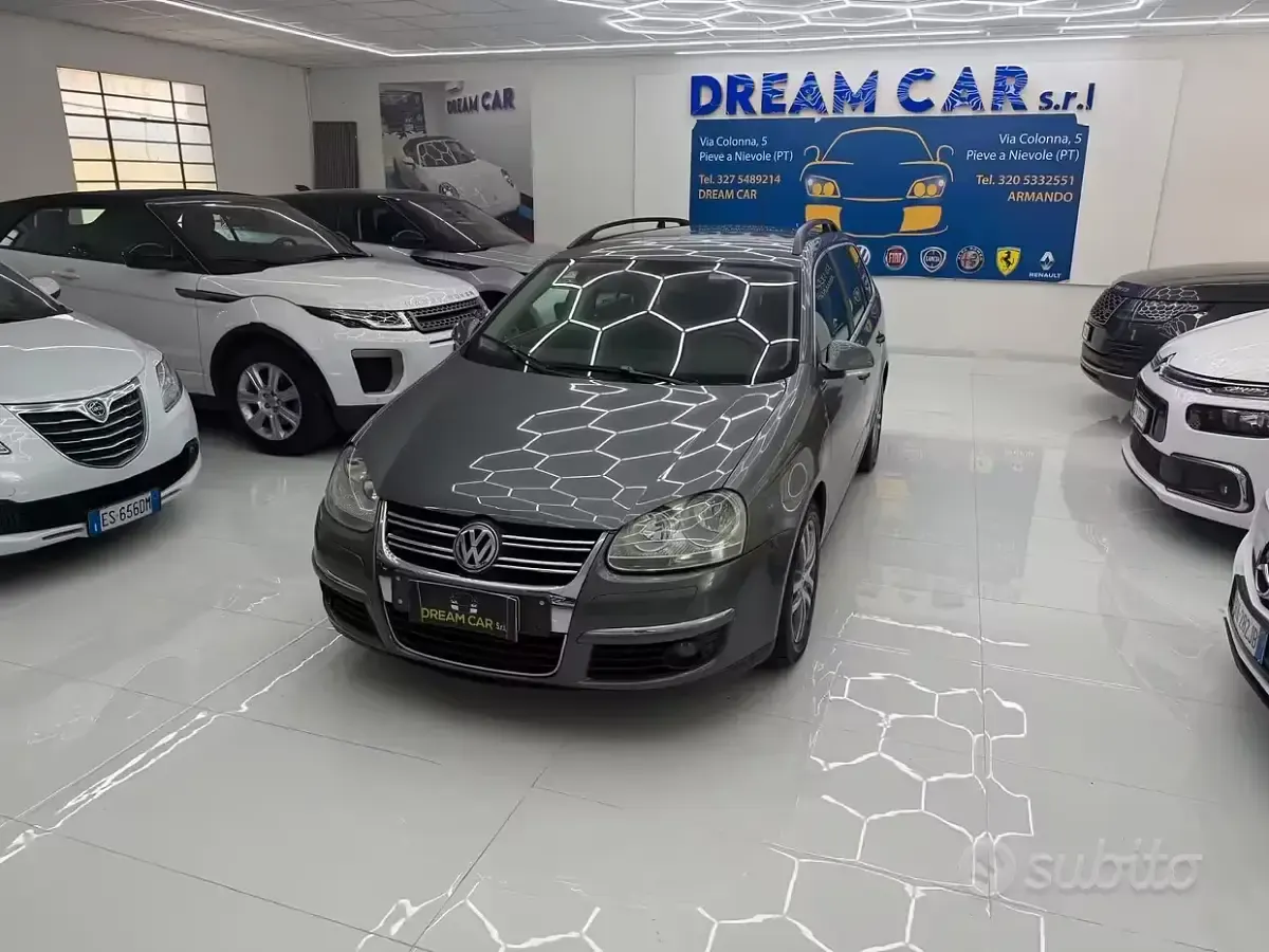 Usata VW Golf 105 CV (77 kW) 2007 Grigio Monovolume