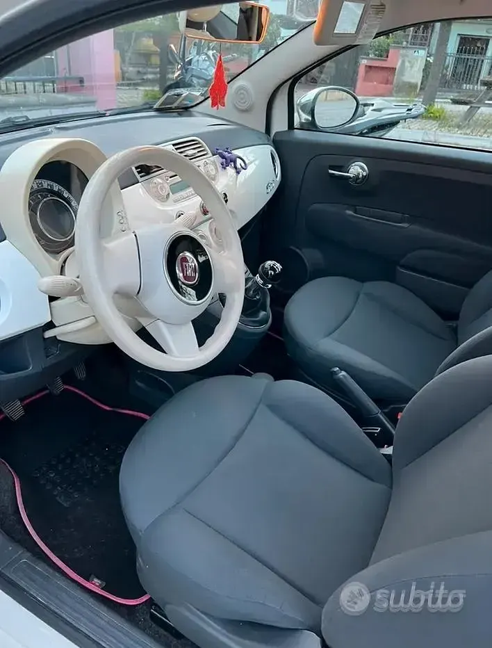 Usata Fiat 500 69 CV (50 kW) 2013 Bianco Berlina