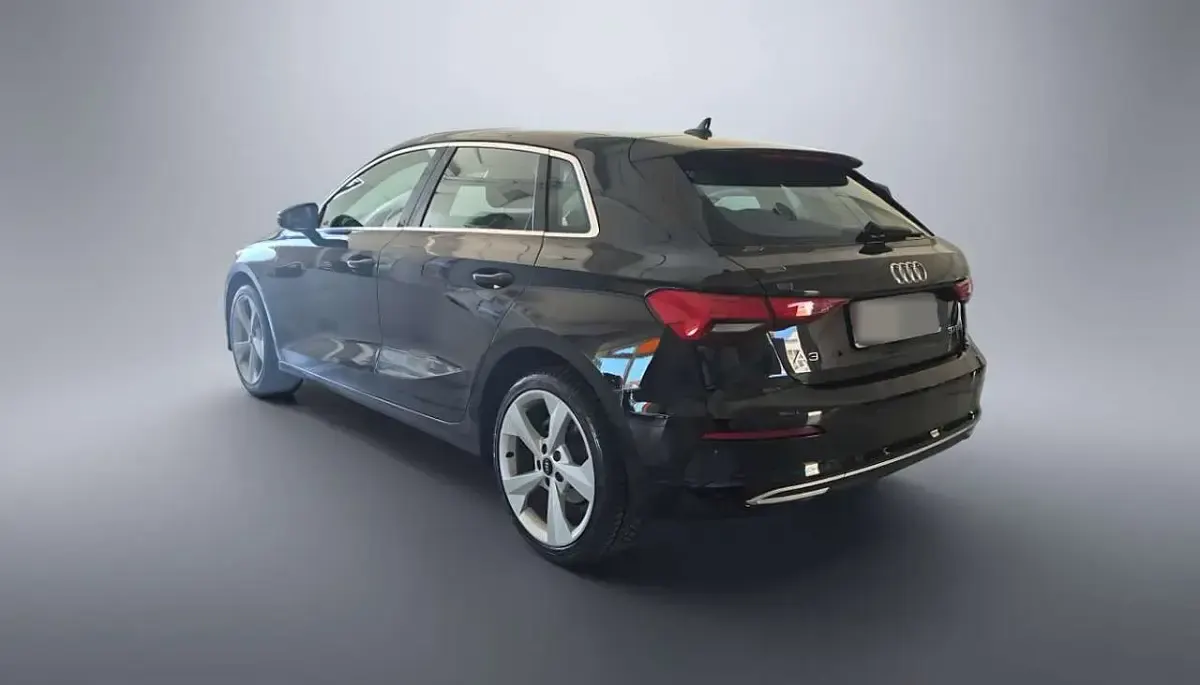 Usata Audi A3 Advanced 110 CV (80 kW) 2022 Nero Berlina