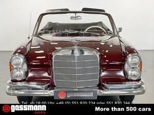 Usata Mercedes 220 SE 120 CV (88 kW) 1965 Rosso Cabrio