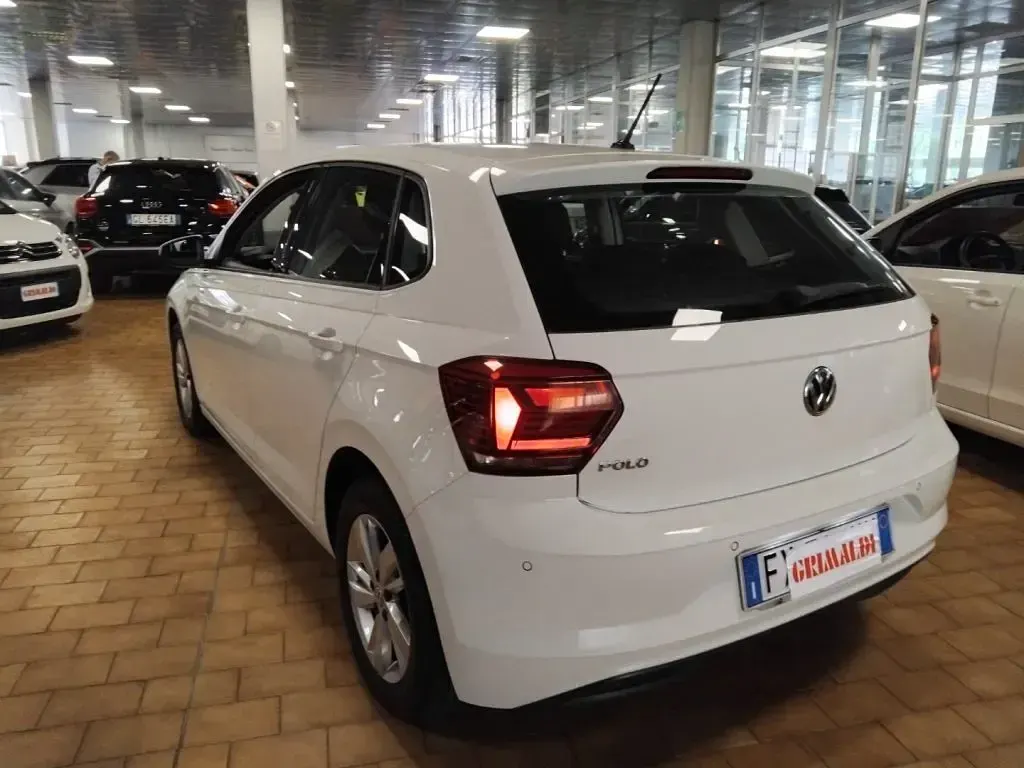 Usata VW Polo Comfortline 80 CV (58 kW) 2019 Pure white / pastello Utilitaria