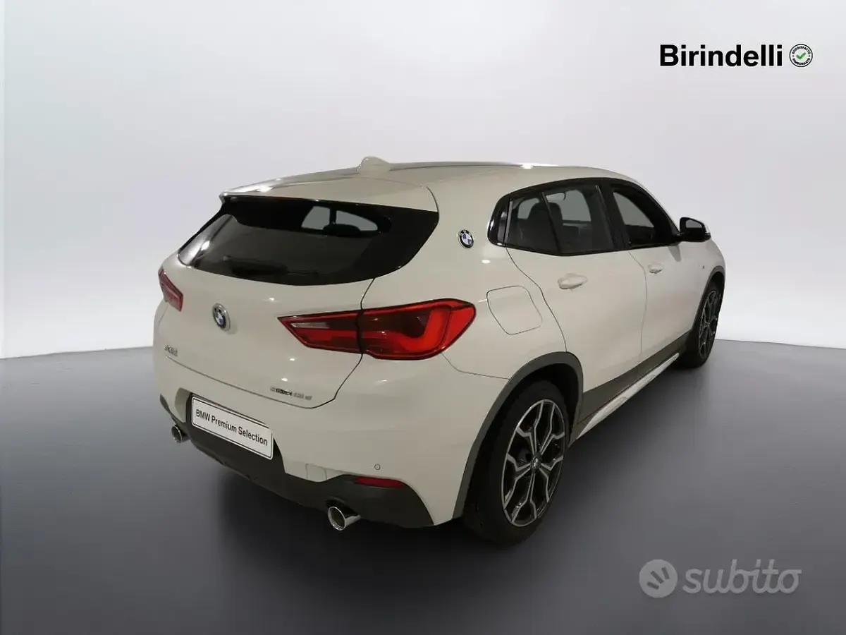 Usata BMW X2 M Sport 150 CV (110 kW) 2018 Alpin white pastello SUV