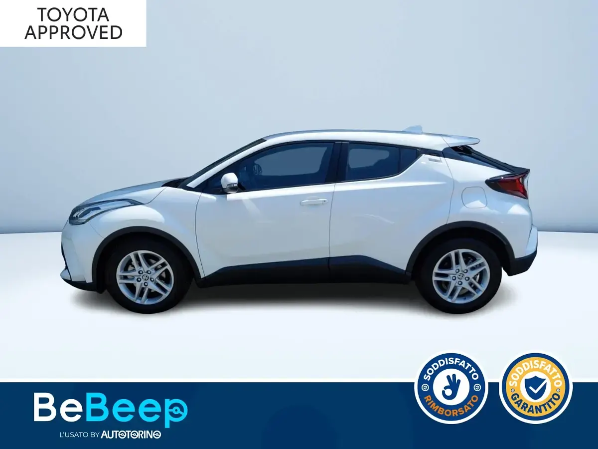 Usata Toyota C-HR Active 122 CV (89 kW) 2023 Bianco pastello SUV