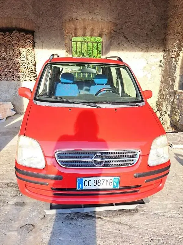Occasion Opel Agila Comfort 75 ch (55 kW) 2003 Rouge Monospace